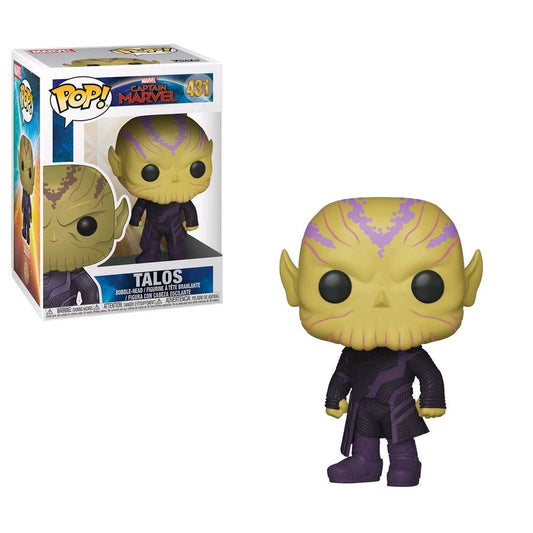 Captain Marvel - Talos Pop! Vinyl - Gametraders Modbury Heights