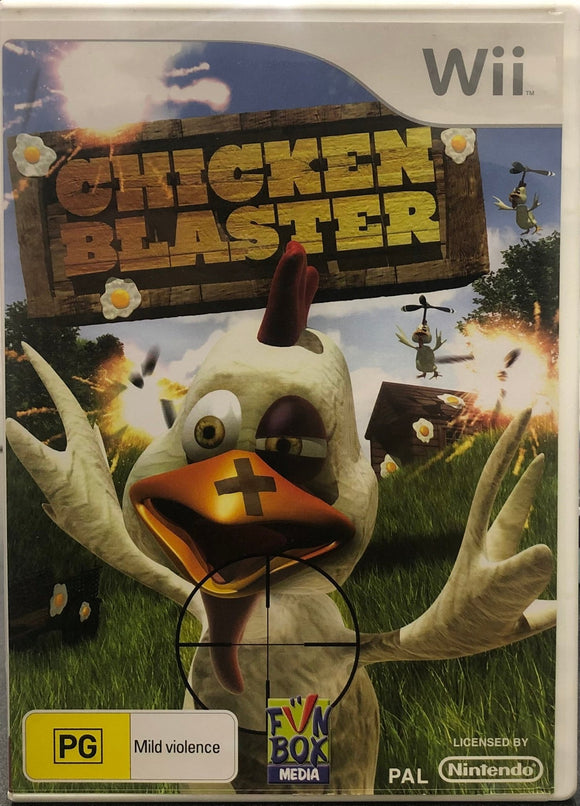 Chicken Blaster Wii (Pre - Played) - Gametraders Modbury Heights