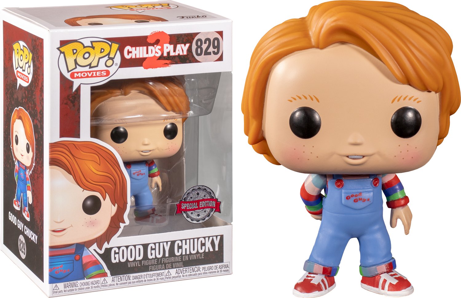 Child's Play 2 - Good Guy Chucky US Exclusive Pop! Vinyl - Gametraders Modbury Heights