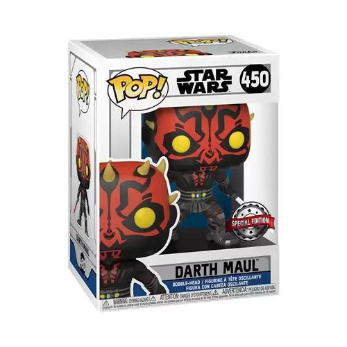 Star Wars: The Clone Wars - Darth Maul with Two Lightsabers US Exclusive Pop! Vinyl