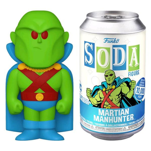 DC Comics - Martian Manhunter Vinyl Soda - Gametraders Modbury Heights