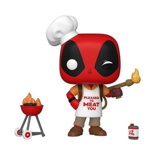 Deadpool 30th Backyard Griller Deadpool Funko Pop! Vinyl - Gametraders Modbury Heights