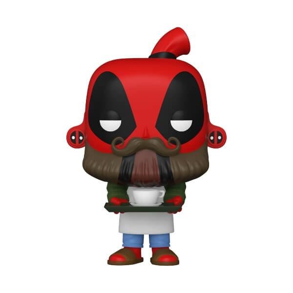 Deadpool 30th Coffee Barista Funko Pop! Vinyl - Gametraders Modbury Heights