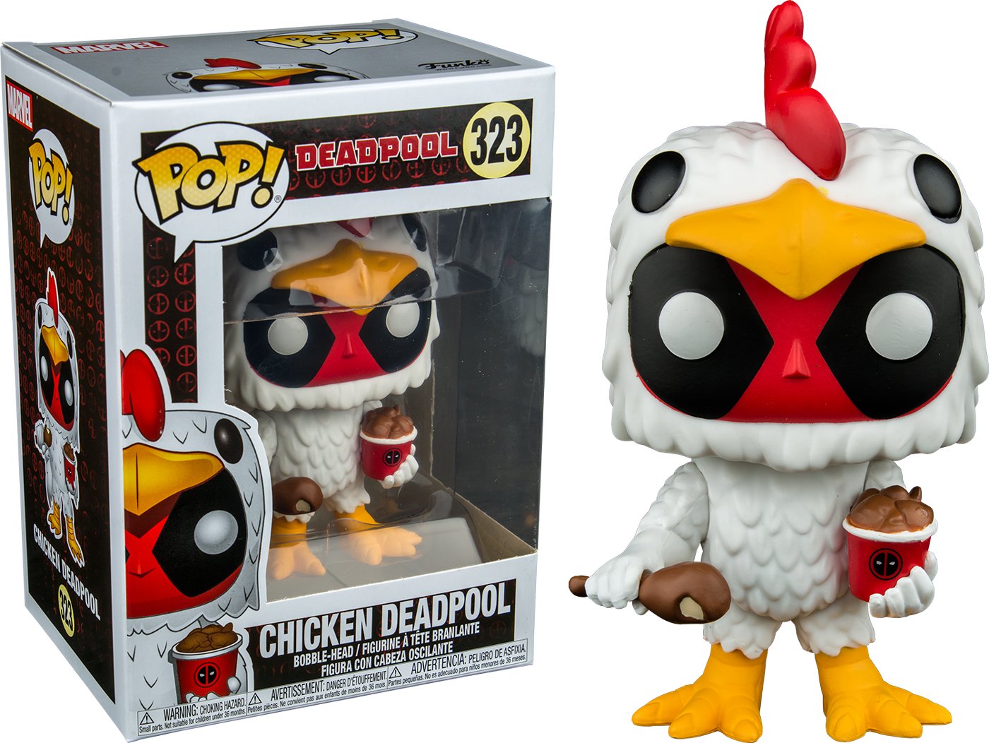 Deadpool - Chicken Deadpool US Exclusive Pop! Vinyl - Gametraders Modbury Heights