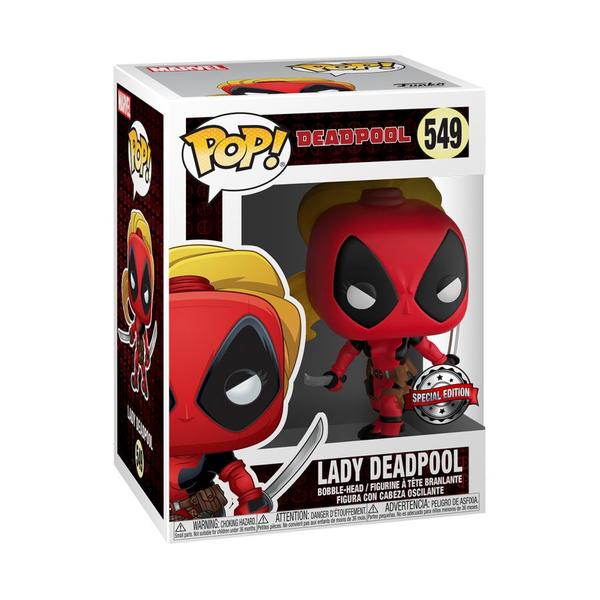 Deadpool - Lady Deadpool 80th Anniversary US Exclusive Pop! Vinyl - Gametraders Modbury Heights