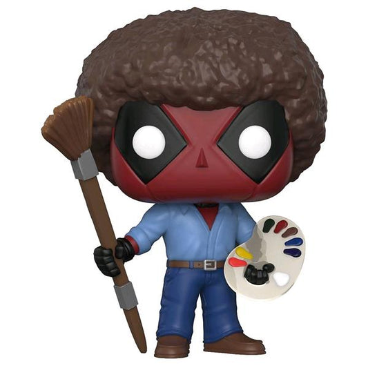 Deadpool - Playtime Bob Ross Pop! Vinyl - Gametraders Modbury Heights