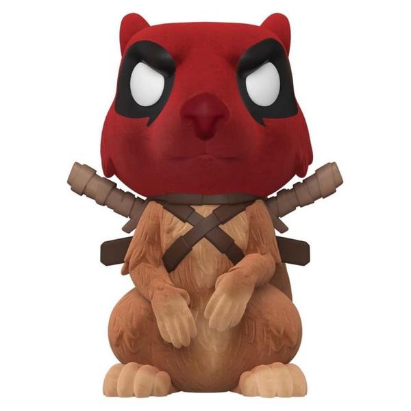 Deadpool - Squirrelpool Flocked 30th Anniversary US Exclusive 10" Pop! Vinyl - Gametraders Modbury Heights