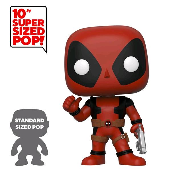 Deadpool - Thumbs Up Red US Exclusive 10" Pop! Vinyl - Gametraders Modbury Heights