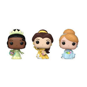 Disney - Cinderella, Belle, Tiana Carrot Pocket Pop! Vinyl 3 - Pack - Gametraders Modbury Heights