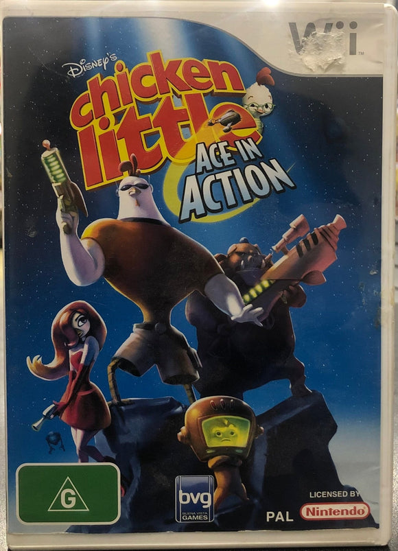 Disney's Chicken Little: Ace In Action Wii - Gametraders Modbury Heights