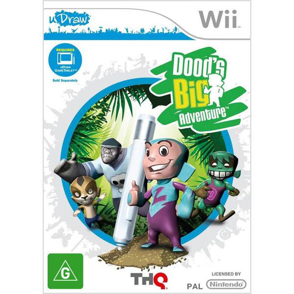 Dood's Big Adventure Wii (Pre - Played) - Gametraders Modbury Heights