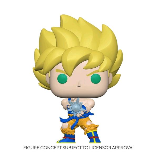 Dragon Ball Z - Super Saiyan Goku with Kamehameha Wave Glow US Exclusive Pop! Vinyl - Gametraders Modbury Heights