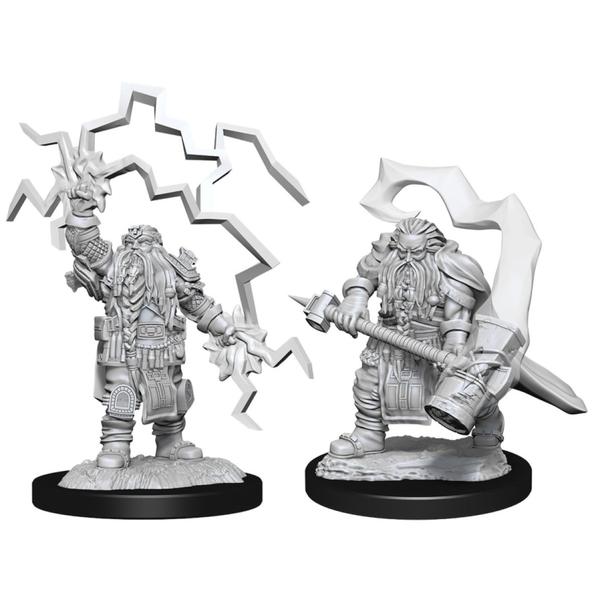 Dungeons & Dragons - Nolzur's Marvelous Unpainted Miniatures: Dwarf Cleric Male - Gametraders Modbury Heights