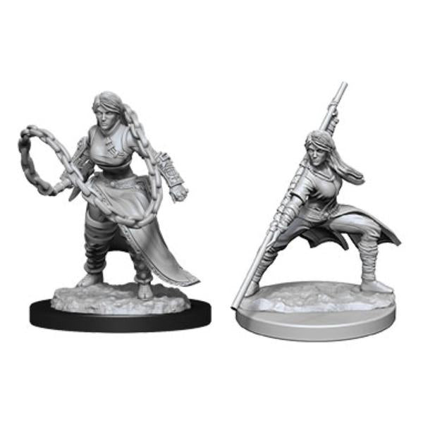 Dungeons & Dragons - Nolzur's Marvelous Unpainted Miniatures: Human Monk Female - Gametraders Modbury Heights