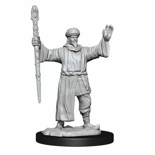 Dungeons & Dragons - Nolzurs Marvelous Unpainted Miniatures Human Wizard Male - Gametraders Modbury Heights