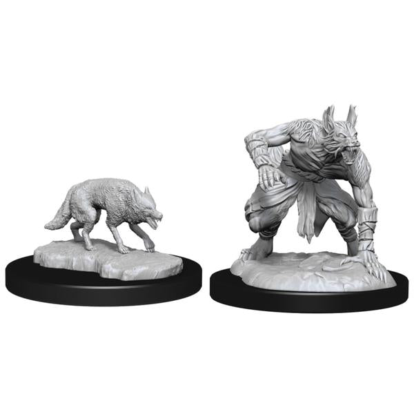 Dungeons & Dragons - Nolzur's Marvelous Unpainted Miniatures: Jackalwere & Jackal - Gametraders Modbury Heights