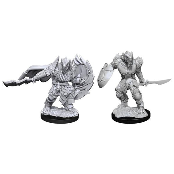 Dungeons & Dragons - Nolzur's Marvelous Unpainted Minis: Dragonborn Fighter Male - Gametraders Modbury Heights