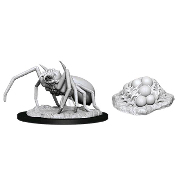 Dungeons & Dragons - Nolzur’s Marvelous Unpainted Minis: Giant Spider & Egg Clutch - Gametraders Modbury Heights