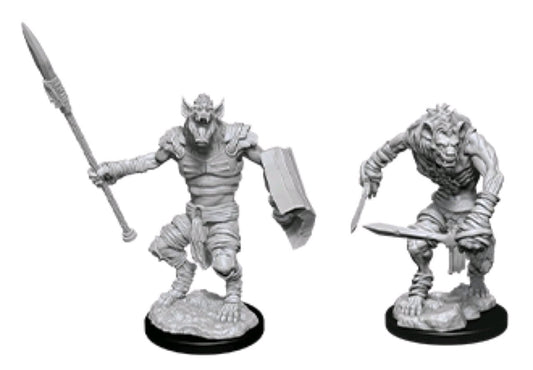 Dungeons & Dragons - Nolzur’s Marvelous Unpainted Minis: Gnoll & Gnoll Flesh Gnawer - Gametraders Modbury Heights