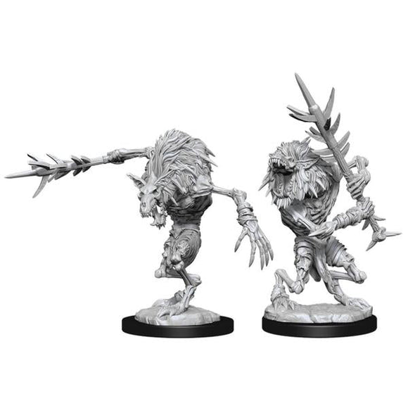 Dungeons & Dragons - Nolzur's Marvelous Unpainted Minis: Gnoll Witherlings - Gametraders Modbury Heights