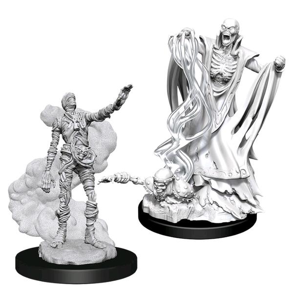 Dungeons & Dragons - Nolzur’s Marvelous Unpainted Minis: Lich & Mummy Lord - Gametraders Modbury Heights