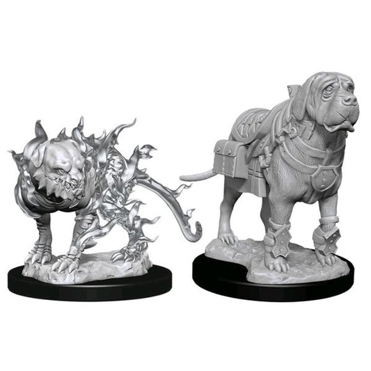 Dungeons & Dragons - Nolzur’s Marvelous Unpainted Minis: Mastif & Shadow Mastif - Gametraders Modbury Heights