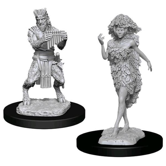 Dungeons & Dragons - Nolzur’s Marvelous Unpainted Minis: Satyr & Dryad - Gametraders Modbury Heights