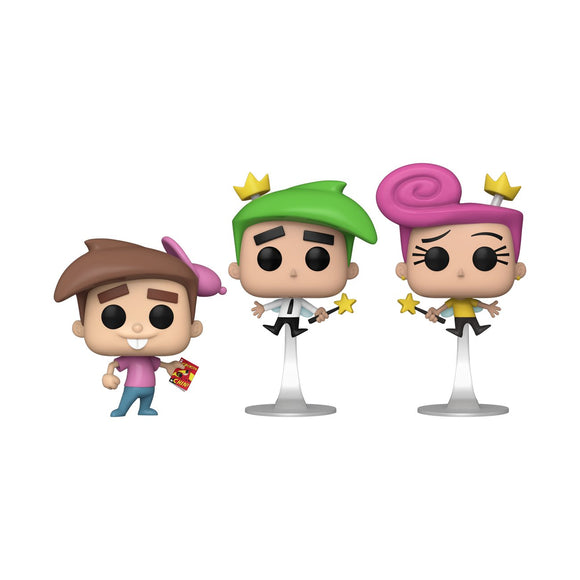 Fairly Odd Parents - Cosmo With Friends 3 - Pack Pop! Vinyl SD23 - Gametraders Modbury Heights