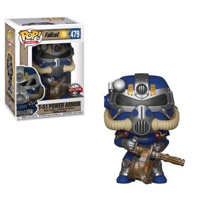 Fallout 76 - T - 51 Armor Tricentennial US Exclusive Pop! Vinyl - Gametraders Modbury Heights