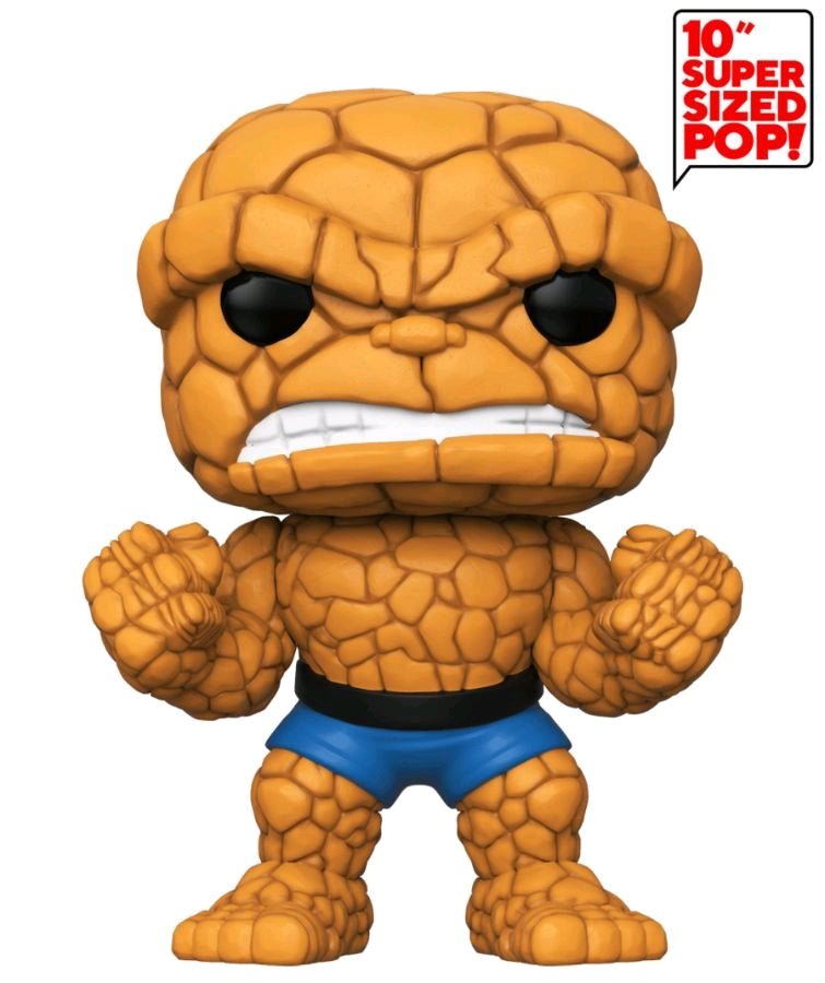 Fantastic Four - The Thing US Exclusive 10" Pop! Vinyl - Gametraders Modbury Heights