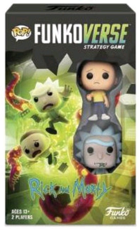 Funkoverse - Rick & Morty 2 - pack Expandalone Strategy Pop! Vinyl Board Game - Gametraders Modbury Heights