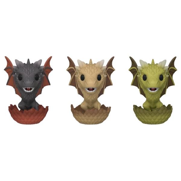 Game of Thrones - Dragons in Eggs Pop! 3pk Vinyl EC20 - Gametraders Modbury Heights