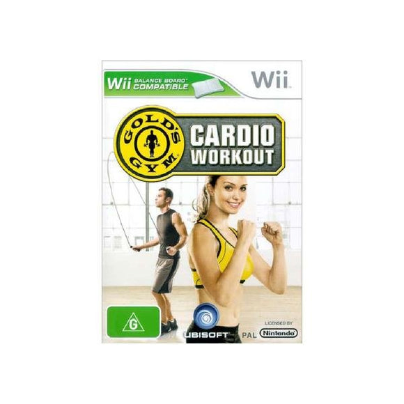 Gold's Gym Cardio Workout Wii (Pre - Played) - Gametraders Modbury Heights