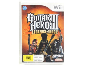 Guitar Hero 3 Legends Of Rock Wii (Pre - Played) - Gametraders Modbury Heights