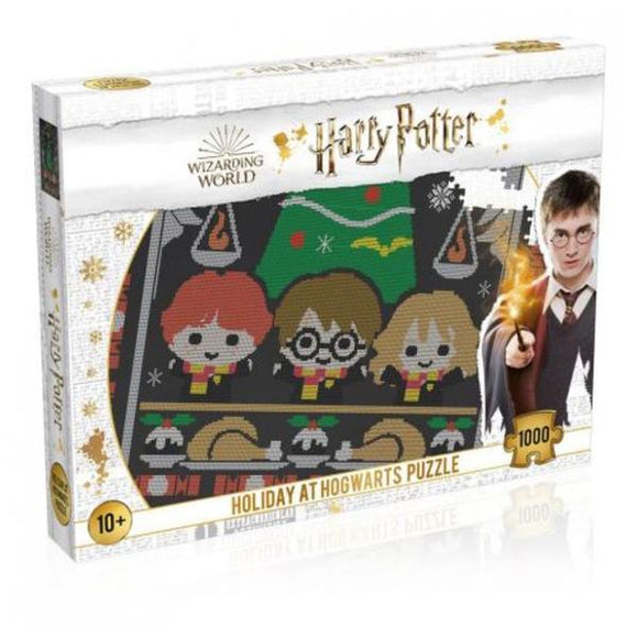 Harry Potter - Christmas at Hogwarts 1000 Piece Jigsaw Puzzle - Gametraders Modbury Heights