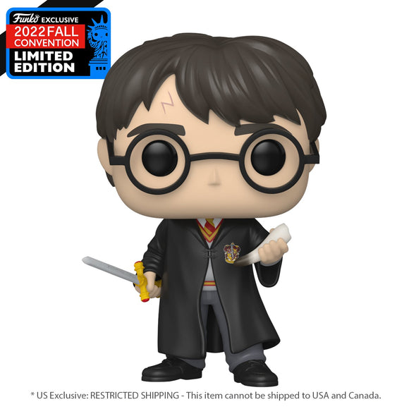 Harry Potter - Harry w/sword & Fang Pop! Vinyl NY22 - Gametraders Modbury Heights