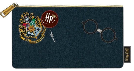 Harry Potter - Hogwarts Logo Blue Purse - Gametraders Modbury Heights