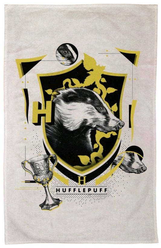 Harry Potter - Hufflepuff Tea Towel - Gametraders Modbury Heights