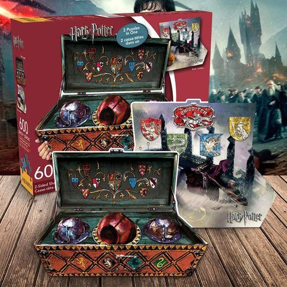 Harry Potter Quidditch 600 Piece 2 - Sided Jigsaw Puzzle - Gametraders Modbury Heights