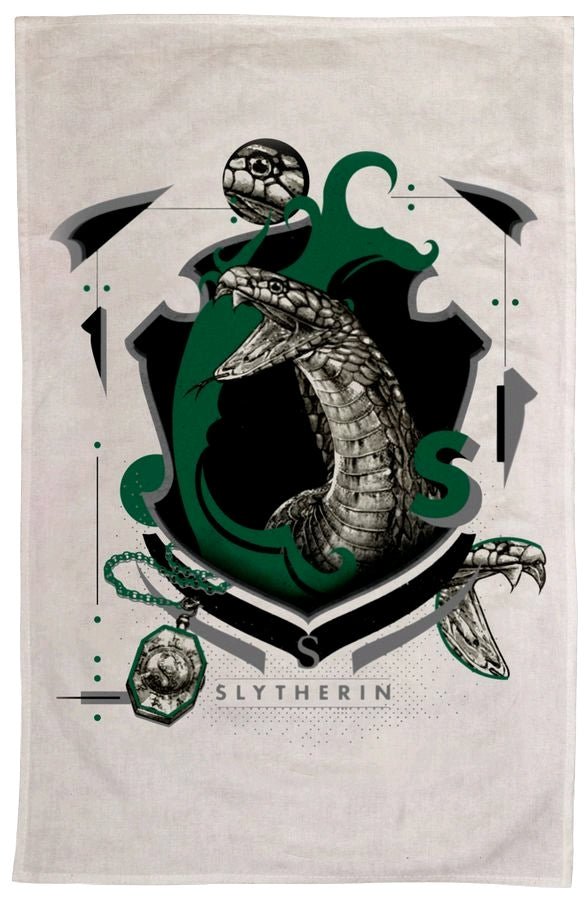 Harry Potter - Slytherin Tea Towel - Gametraders Modbury Heights