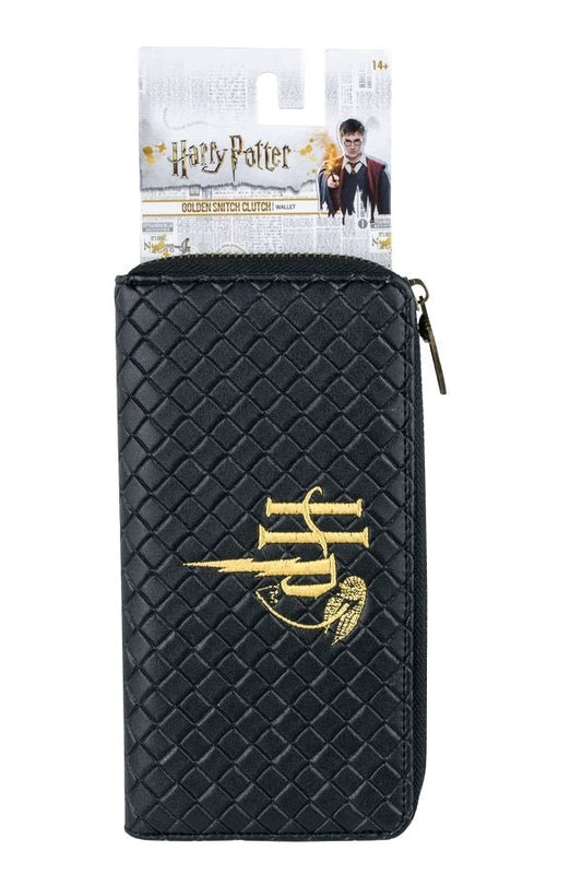 Harry Potter - Stitched Logo Clutch Purse - Gametraders Modbury Heights