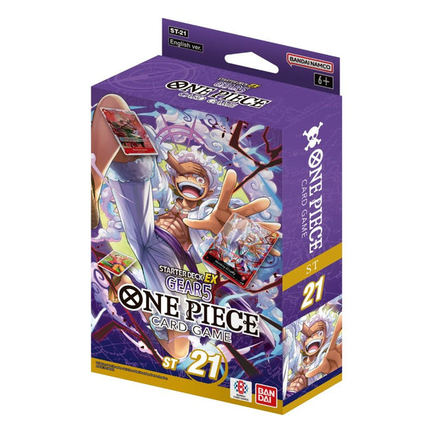 *Pre-order* One Piece Card Game Starter Deck EX – Gear 5 [ST-21] (14th March)