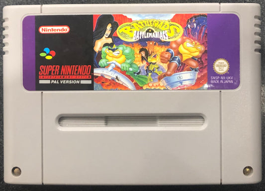 Battletoads In Battlemaniacs SNES Cartridge Only