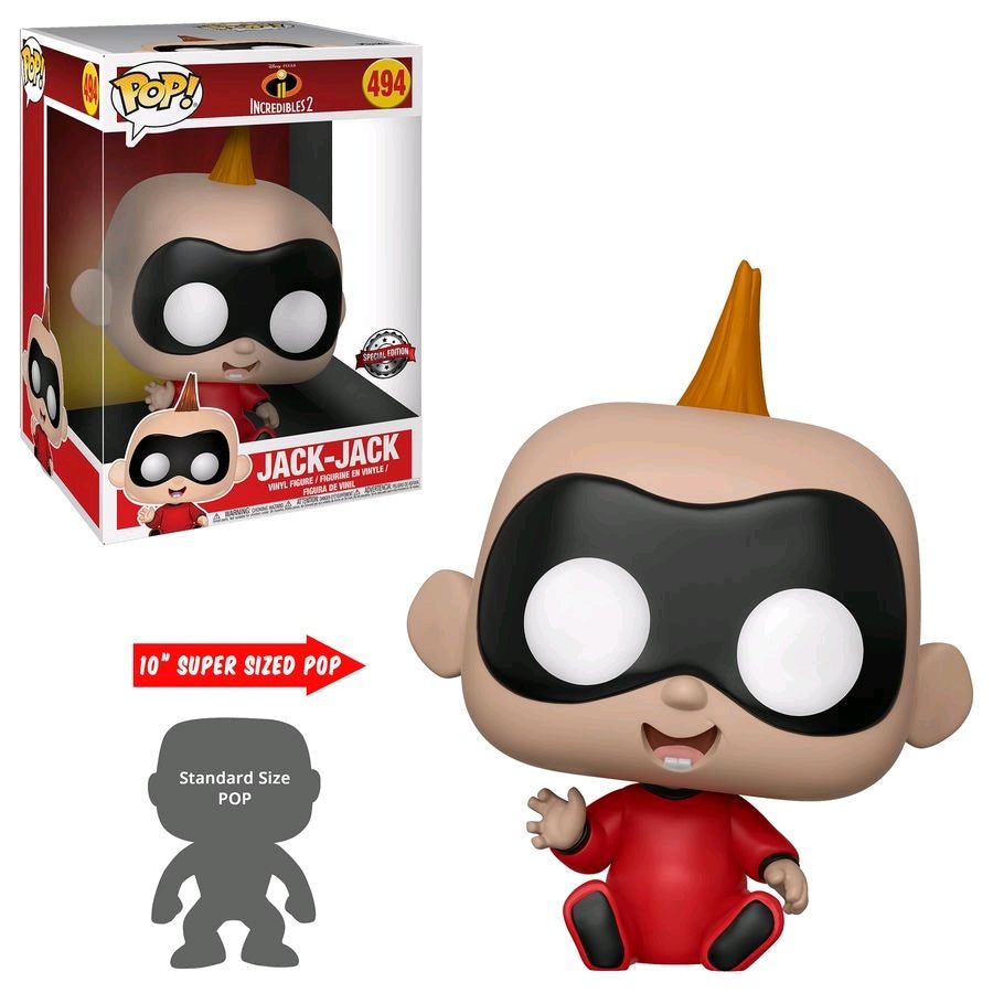 Incredibles 2 - Jack - Jack US Exclusive 10" Pop! Vinyl - Gametraders Modbury Heights