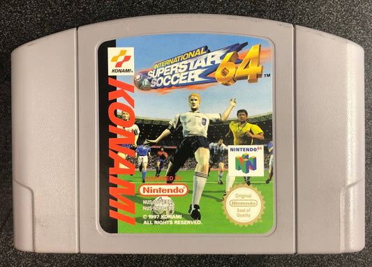 International Superstar Soccer N64 Cartridge Only - Gametraders Modbury Heights