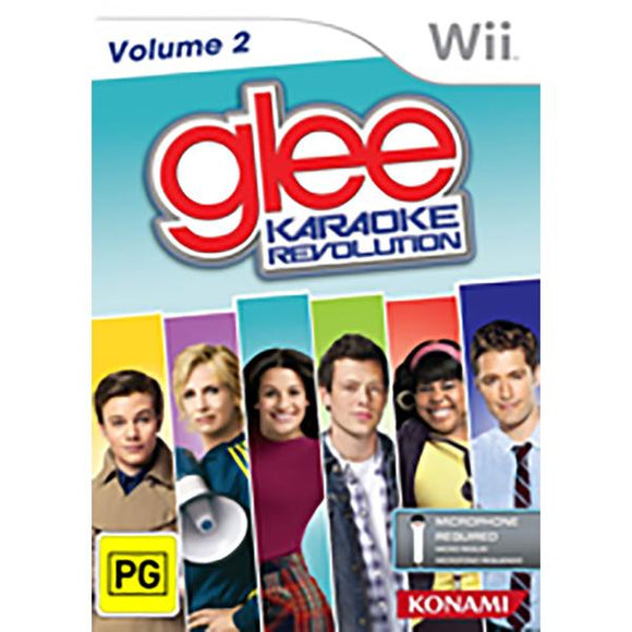 Karaoke Revolution Glee: Volume 2 Wii (Pre - Played) - Gametraders Modbury Heights