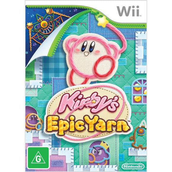 Kirby's Epic Yarn Wii (Pre - Played) - Gametraders Modbury Heights