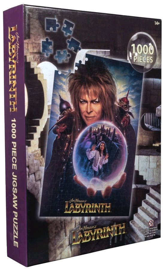 Labyrinth - Movie Poster 1000 Piece Jigsaw Puzzle - Gametraders Modbury Heights