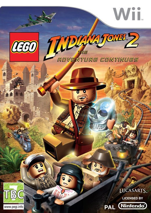 LEGO Indiana Jones 2 The Adventure Continues Wii (Pre - Played) - Gametraders Modbury Heights