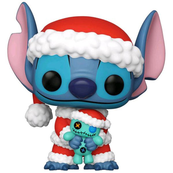 Lilo & Stitch - Santa Stitch with Scrump US Exclusive Pop! Vinyl - Gametraders Modbury Heights